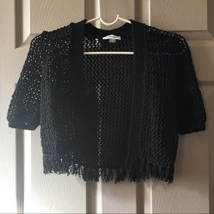 Calvin Klein black shrug size small
